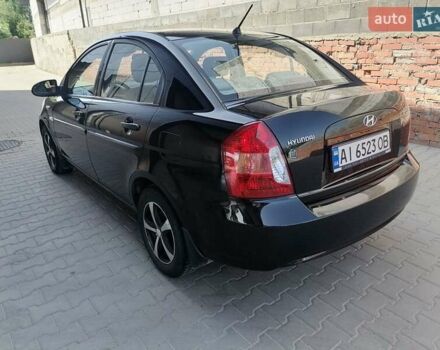 Чорний Хендай Акцент, об'ємом двигуна 1.4 л та пробігом 202 тис. км за 5500 $, фото 6 на Automoto.ua