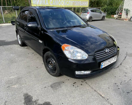 Чорний Хендай Акцент, об'ємом двигуна 1.4 л та пробігом 127 тис. км за 3900 $, фото 2 на Automoto.ua