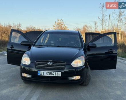 Черный Хендай Акцент, объемом двигателя 1.59 л и пробегом 175 тыс. км за 6300 $, фото 39 на Automoto.ua