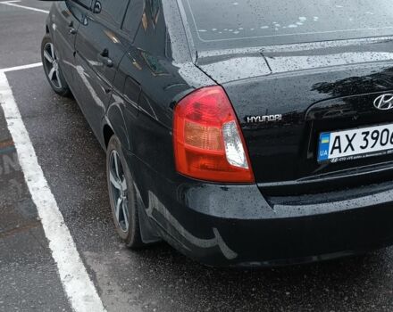 Чорний Хендай Акцент, об'ємом двигуна 1.4 л та пробігом 178 тис. км за 5400 $, фото 7 на Automoto.ua