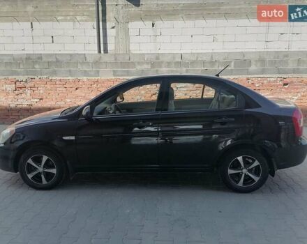 Чорний Хендай Акцент, об'ємом двигуна 1.4 л та пробігом 202 тис. км за 5500 $, фото 1 на Automoto.ua