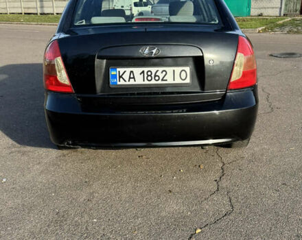 Чорний Хендай Акцент, об'ємом двигуна 1.4 л та пробігом 230 тис. км за 2700 $, фото 2 на Automoto.ua