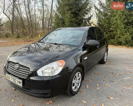 Черный Хендай Акцент, объемом двигателя 1.4 л и пробегом 257 тыс. км за 3000 $, фото 1 на Automoto.ua