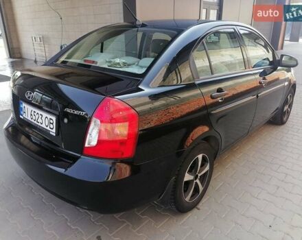 Чорний Хендай Акцент, об'ємом двигуна 1.4 л та пробігом 202 тис. км за 5500 $, фото 2 на Automoto.ua