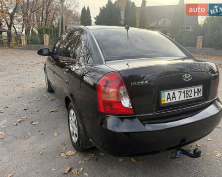 Черный Хендай Акцент, объемом двигателя 1.4 л и пробегом 257 тыс. км за 3000 $, фото 8 на Automoto.ua