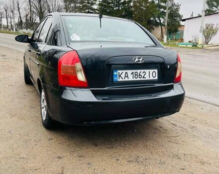 Чорний Хендай Акцент, об'ємом двигуна 1.4 л та пробігом 225 тис. км за 3899 $, фото 10 на Automoto.ua