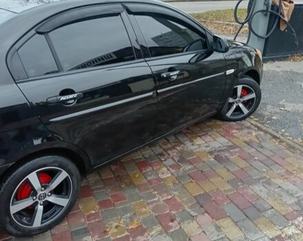 Чорний Хендай Акцент, об'ємом двигуна 1.4 л та пробігом 178 тис. км за 5400 $, фото 13 на Automoto.ua