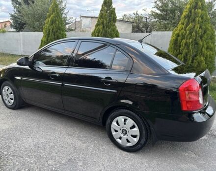 Чорний Хендай Акцент, об'ємом двигуна 1.4 л та пробігом 152 тис. км за 5300 $, фото 3 на Automoto.ua