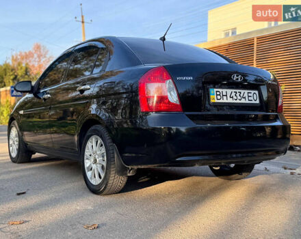 Черный Хендай Акцент, объемом двигателя 1.4 л и пробегом 128 тыс. км за 5800 $, фото 20 на Automoto.ua