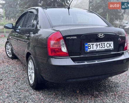 Черный Хендай Акцент, объемом двигателя 1.4 л и пробегом 139 тыс. км за 5999 $, фото 18 на Automoto.ua