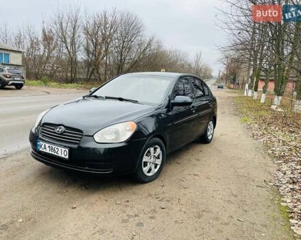 Чорний Хендай Акцент, об'ємом двигуна 1.4 л та пробігом 225 тис. км за 3899 $, фото 2 на Automoto.ua