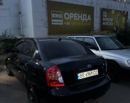 Чорний Хендай Акцент, об'ємом двигуна 1.5 л та пробігом 270 тис. км за 2500 $, фото 3 на Automoto.ua