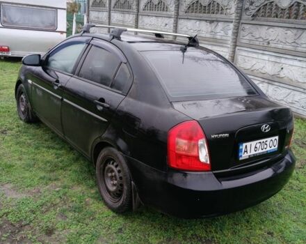 Чорний Хендай Акцент, об'ємом двигуна 1.6 л та пробігом 310 тис. км за 4200 $, фото 5 на Automoto.ua