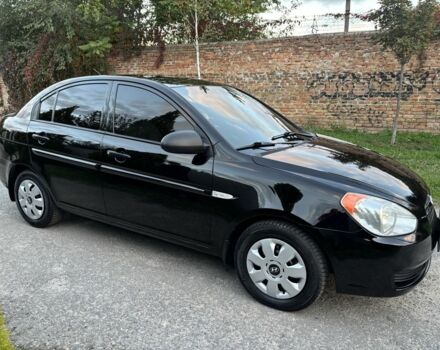 Чорний Хендай Акцент, об'ємом двигуна 1.4 л та пробігом 152 тис. км за 5300 $, фото 6 на Automoto.ua