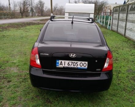 Чорний Хендай Акцент, об'ємом двигуна 1.6 л та пробігом 310 тис. км за 4200 $, фото 3 на Automoto.ua