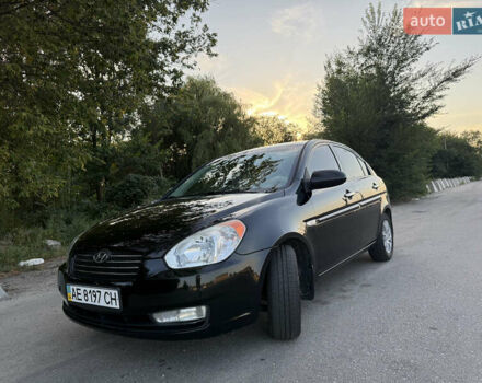 Чорний Хендай Акцент, об'ємом двигуна 1.4 л та пробігом 157 тис. км за 5200 $, фото 1 на Automoto.ua