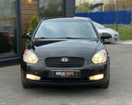Чорний Хендай Акцент, об'ємом двигуна 1.4 л та пробігом 250 тис. км за 5100 $, фото 2 на Automoto.ua