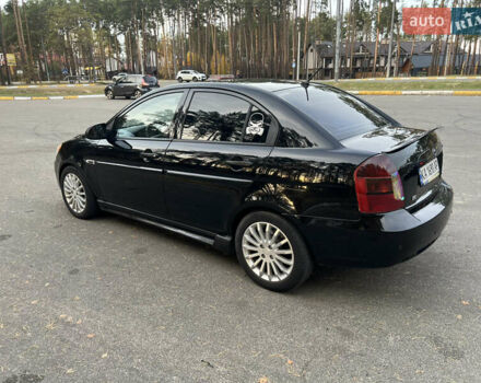 Черный Хендай Акцент, объемом двигателя 1.49 л и пробегом 247 тыс. км за 5200 $, фото 5 на Automoto.ua