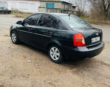 Чорний Хендай Акцент, об'ємом двигуна 1.4 л та пробігом 225 тис. км за 3899 $, фото 7 на Automoto.ua