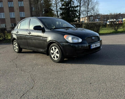 Чорний Хендай Акцент, об'ємом двигуна 1.4 л та пробігом 230 тис. км за 2700 $, фото 1 на Automoto.ua