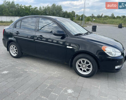 Хендай Акцент 2008 в Львове на Automoto.ua Черный Хендай Акцент, объемом двигателя 1.6 л и пробегом 136 тыс. км за 6000 $, фото 3 на Automoto.ua