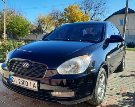 Чорний Хендай Акцент, об'ємом двигуна 1.4 л та пробігом 237 тис. км за 5100 $, фото 1 на Automoto.ua