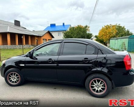 Черный Хендай Акцент, объемом двигателя 1.5 л и пробегом 190 тыс. км за 5800 $, фото 1 на Automoto.ua
