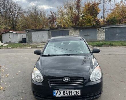 Чорний Хендай Акцент, об'ємом двигуна 1.4 л та пробігом 3 тис. км за 5200 $, фото 1 на Automoto.ua
