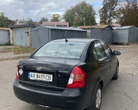Чорний Хендай Акцент, об'ємом двигуна 1.4 л та пробігом 3 тис. км за 5200 $, фото 5 на Automoto.ua