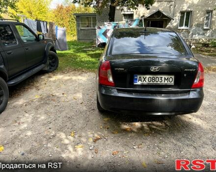 Чорний Хендай Акцент, об'ємом двигуна 1.4 л та пробігом 294 тис. км за 4500 $, фото 2 на Automoto.ua