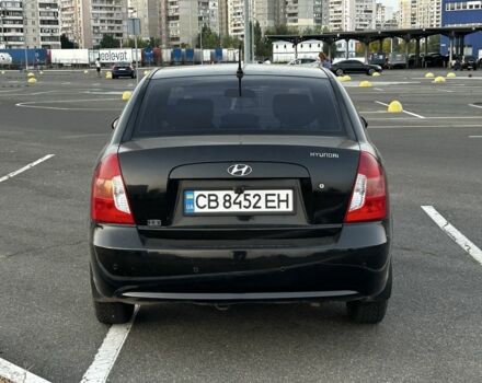 Чорний Хендай Акцент, об'ємом двигуна 1.4 л та пробігом 180 тис. км за 3850 $, фото 5 на Automoto.ua