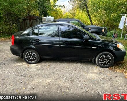 Чорний Хендай Акцент, об'ємом двигуна 1.4 л та пробігом 294 тис. км за 4500 $, фото 1 на Automoto.ua
