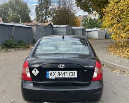 Чорний Хендай Акцент, об'ємом двигуна 1.4 л та пробігом 3 тис. км за 5200 $, фото 6 на Automoto.ua