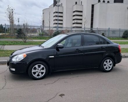 Черный Хендай Акцент, объемом двигателя 1.6 л и пробегом 182 тыс. км за 5200 $, фото 1 на Automoto.ua
