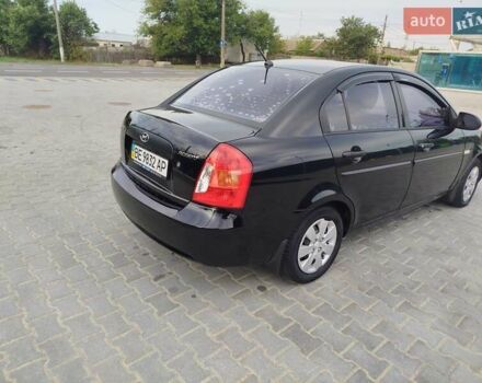 Черный Хендай Акцент, объемом двигателя 1.4 л и пробегом 305 тыс. км за 4700 $, фото 5 на Automoto.ua