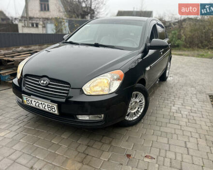 Чорний Хендай Акцент, об'ємом двигуна 1.4 л та пробігом 180 тис. км за 4950 $, фото 7 на Automoto.ua