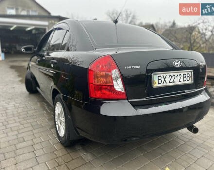 Чорний Хендай Акцент, об'ємом двигуна 1.4 л та пробігом 180 тис. км за 4950 $, фото 15 на Automoto.ua