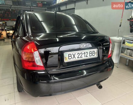 Чорний Хендай Акцент, об'ємом двигуна 1.4 л та пробігом 180 тис. км за 4950 $, фото 6 на Automoto.ua