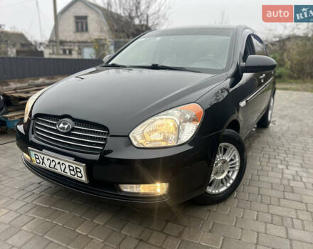 Чорний Хендай Акцент, об'ємом двигуна 1.4 л та пробігом 180 тис. км за 4950 $, фото 9 на Automoto.ua