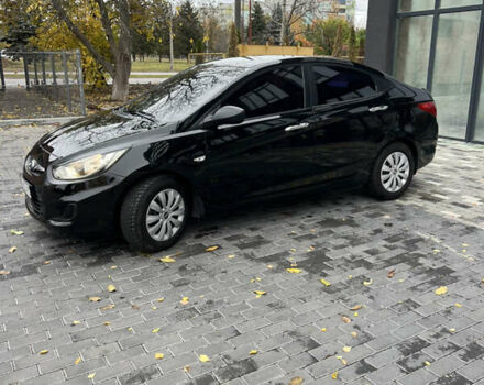 Хендай Акцент 2011 в Полтаве на Automoto.ua Черный Хендай Акцент, объемом двигателя 1.4 л и пробегом 186 тыс. км за 5999 $, фото 9 на Automoto.ua