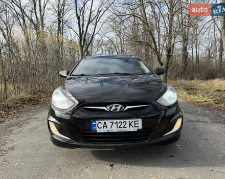 Черный Хендай Акцент, объемом двигателя 1.4 л и пробегом 120 тыс. км за 7900 $, фото 8 на Automoto.ua