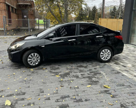 Хендай Акцент 2011 в Полтаве на Automoto.ua Черный Хендай Акцент, объемом двигателя 1.4 л и пробегом 186 тыс. км за 5999 $, фото 10 на Automoto.ua