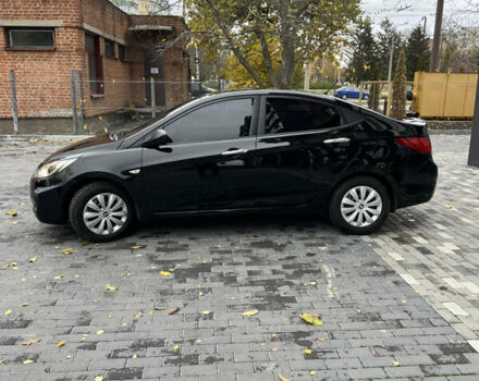 Хендай Акцент 2011 в Полтаве на Automoto.ua Черный Хендай Акцент, объемом двигателя 1.4 л и пробегом 186 тыс. км за 5999 $, фото 11 на Automoto.ua