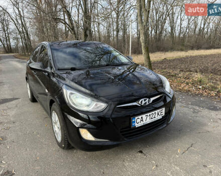 Черный Хендай Акцент, объемом двигателя 1.4 л и пробегом 120 тыс. км за 7900 $, фото 13 на Automoto.ua