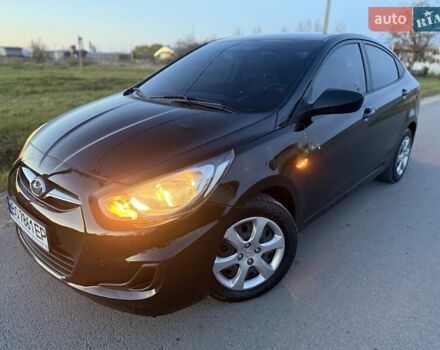 Черный Хендай Акцент, объемом двигателя 1.4 л и пробегом 87 тыс. км за 7250 $, фото 132 на Automoto.ua