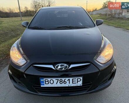 Черный Хендай Акцент, объемом двигателя 1.4 л и пробегом 87 тыс. км за 7250 $, фото 5 на Automoto.ua
