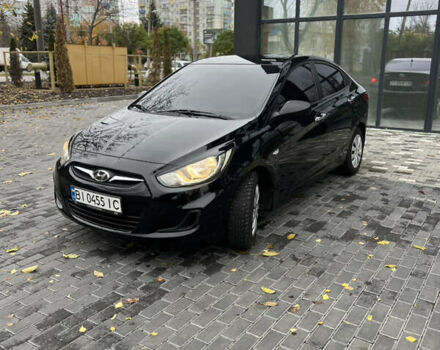 Хендай Акцент 2011 в Полтаве на Automoto.ua Черный Хендай Акцент, объемом двигателя 1.4 л и пробегом 186 тыс. км за 5999 $, фото 6 на Automoto.ua