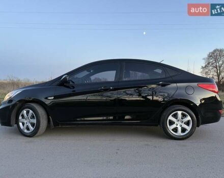 Черный Хендай Акцент, объемом двигателя 1.4 л и пробегом 87 тыс. км за 7250 $, фото 110 на Automoto.ua