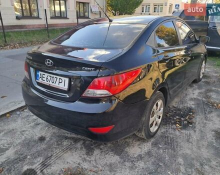 Черный Хендай Акцент, объемом двигателя 1.59 л и пробегом 114 тыс. км за 7150 $, фото 1 на Automoto.ua