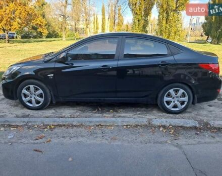 Черный Хендай Акцент, объемом двигателя 1.59 л и пробегом 114 тыс. км за 7150 $, фото 4 на Automoto.ua